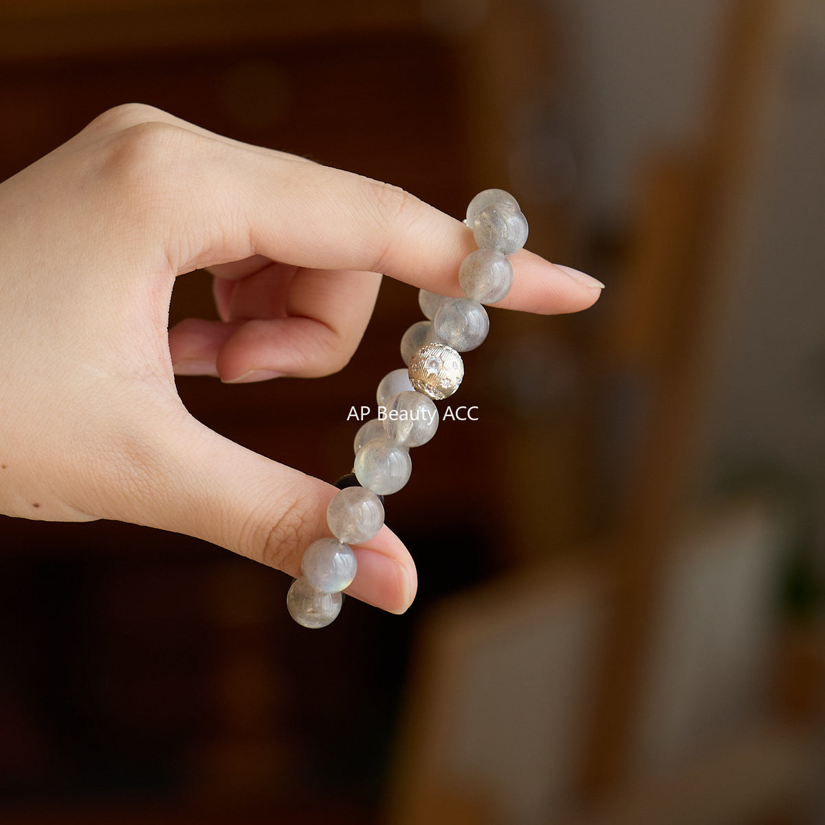 AS廠-黑龍涎合香珠手串天然中藥香灰月光簡約高級感手鍊男女款送禮批發「101X560」25.10-3