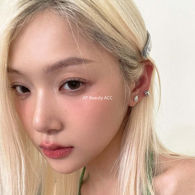 C廠-925銀針蔬菜茄子耳釘女森系小清新獨特牛油果耳環輕奢高級感耳飾「EH-4260」25.11-3