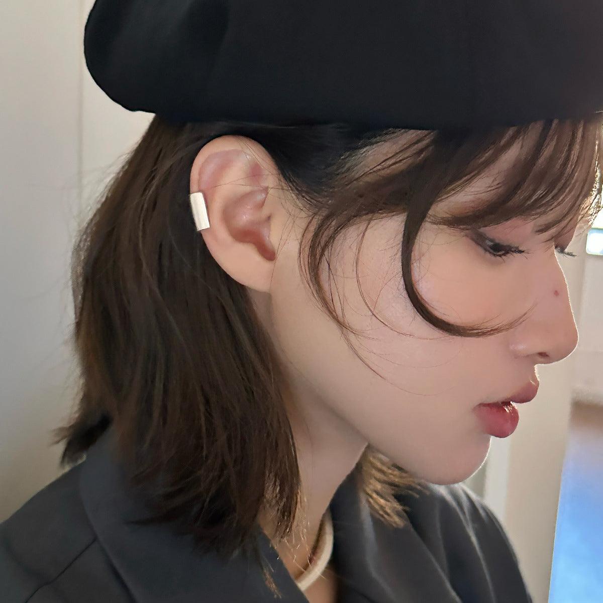 C廠-歐美爆款幾何耳夾女新款潮氣質個性高級感耳骨夾簡約時尚耳飾品「EH-3448」25.03-4