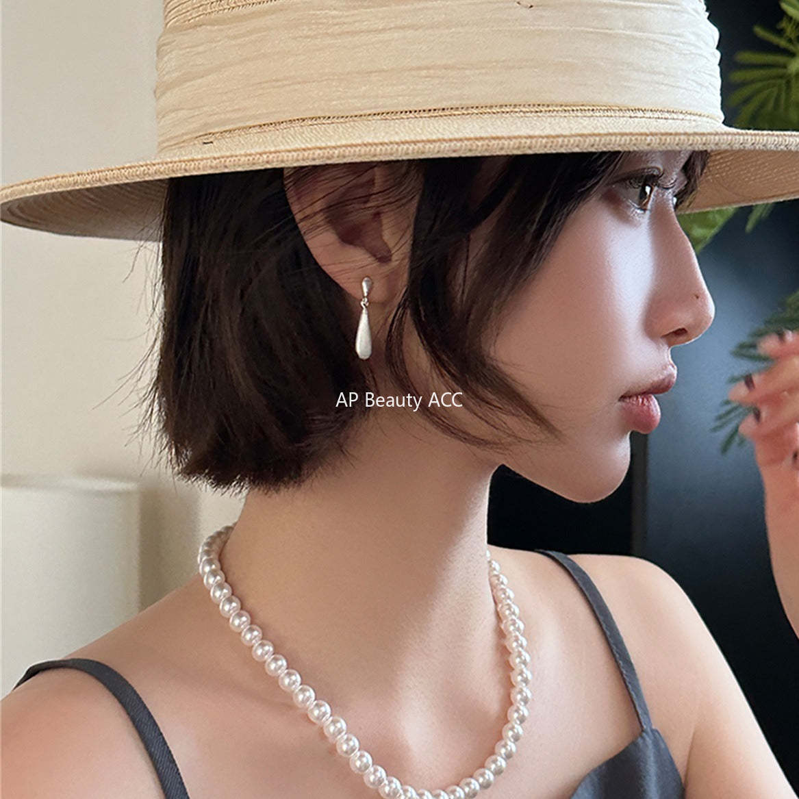 C廠-大氣時尚拉絲水滴耳釘女精緻時尚簡約通勤耳環氣質顯瘦秋冬新耳飾「EH-4104」25.10-4