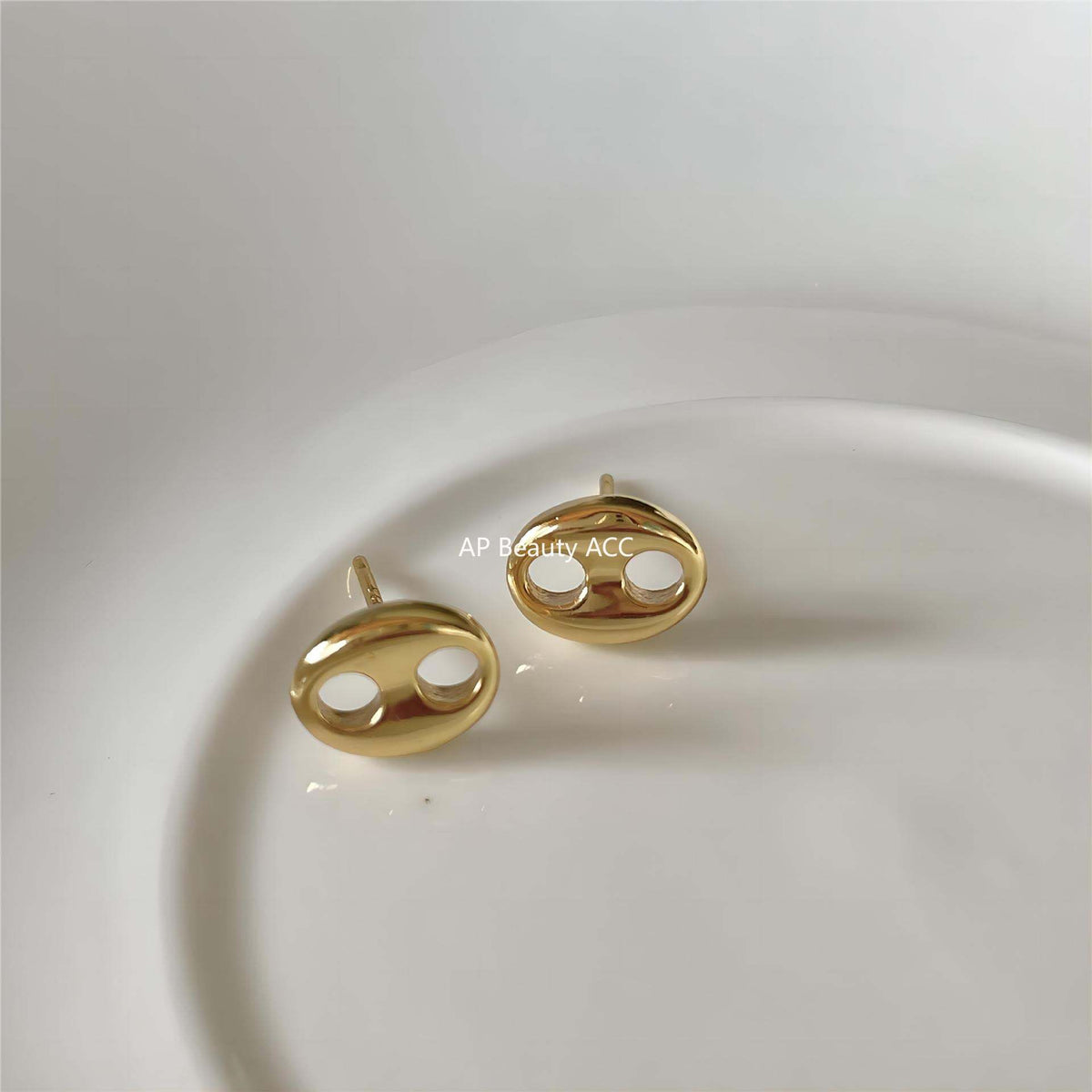 F廠-韓國韓版925純銀簡日耳釘耳釘簡約時尚氣質ins風耳環「C1204」25.12-2