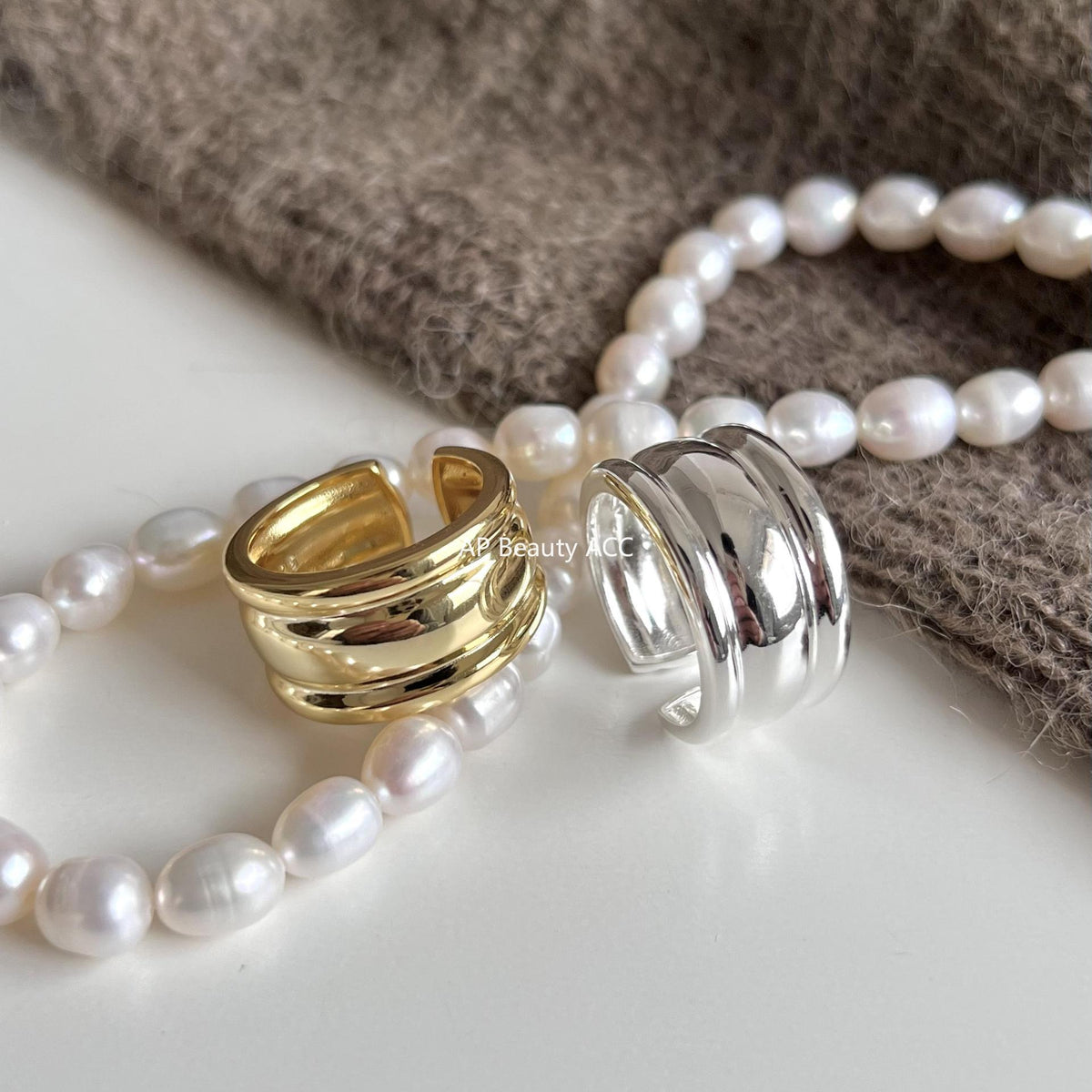 F廠-韓版飾品925純銀戒指個性潮人首飾時尚不規則開口戒指「J1710」25.12-1