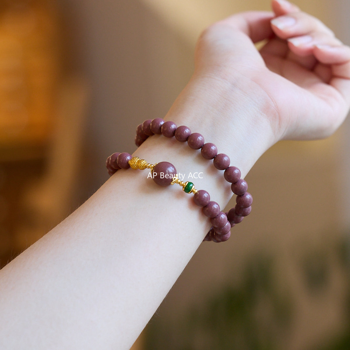 AS廠-天然中藥香芳華合香珠手串雙圈古法手工葫蘆新中式文玩批發「082X519」25.10-3