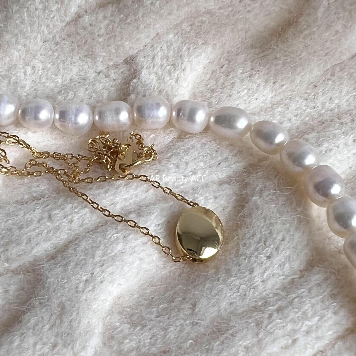 F廠-韓國韓版簡約銀飾 925純銀項鍊 小豆丁個性設計款項鍊「B1002」25.12-1