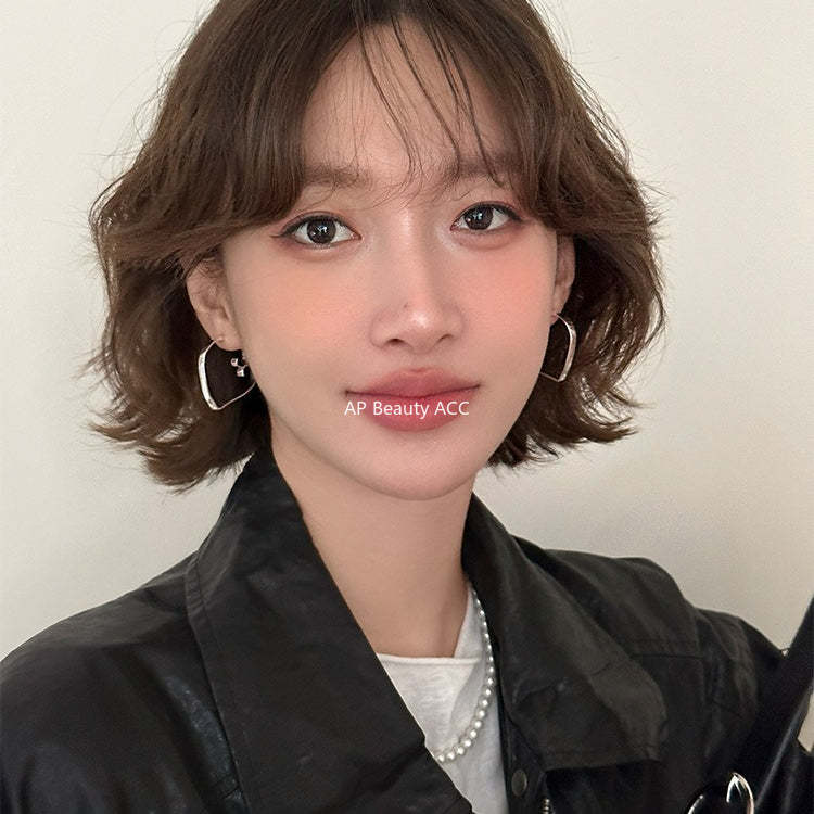 C廠-法式復古簡約愛心耳釘女小眾設計感百搭高級銀針耳環甜美秋冬耳圈「EH-4304」25.11-4