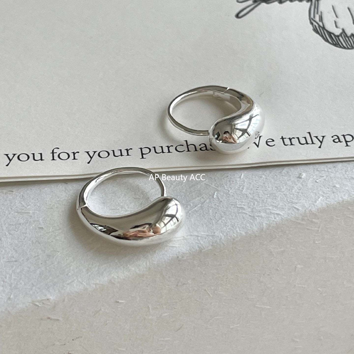 F廠-韓國韓版925純銀水滴耳扣耳釘簡約氣質百搭ins風耳飾「C1416」25.11-1