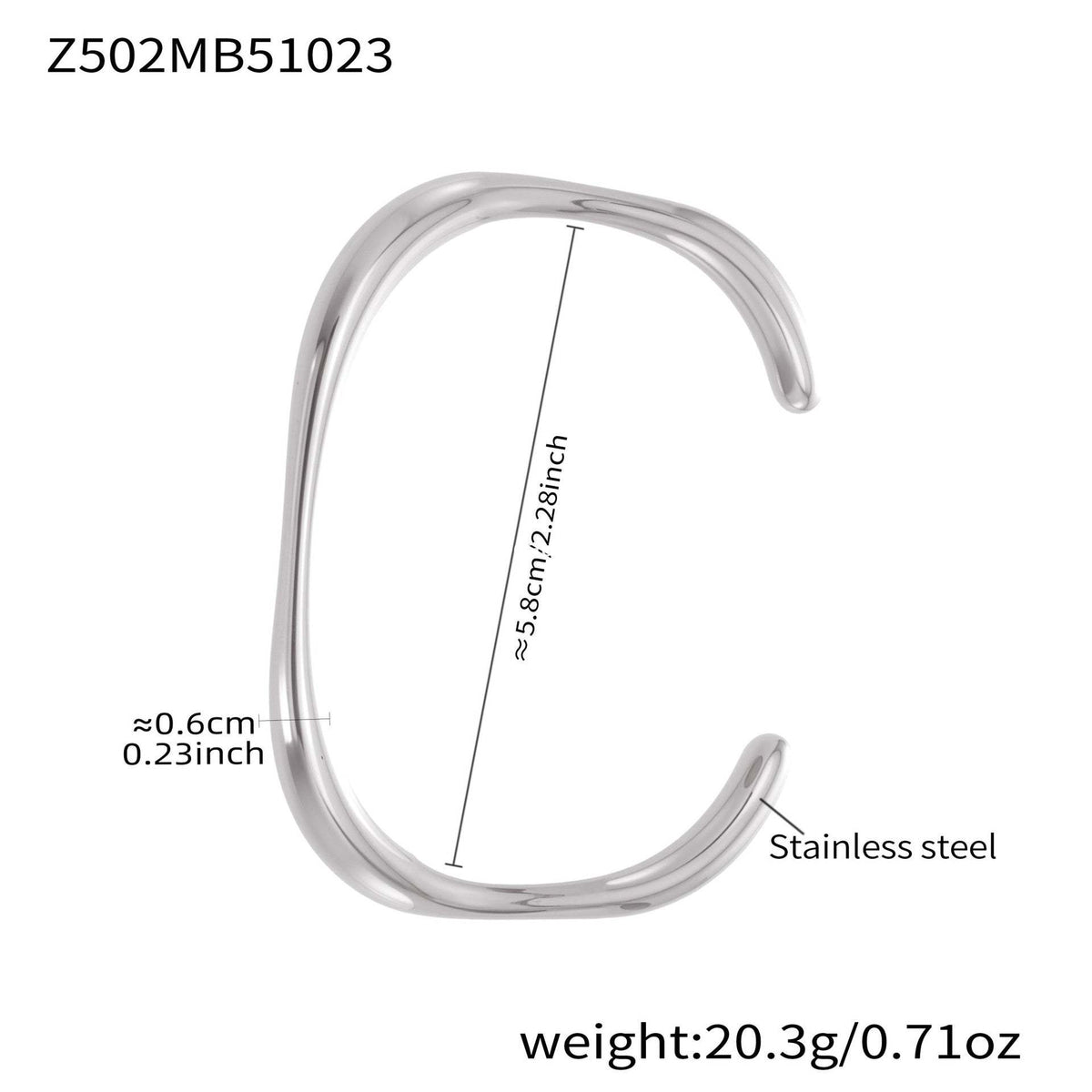 B廠-超閃5A鋯石五角星彈簧卡扣手鐲不鏽鋼材質鍍18k真金不掉色「Z500-Z501-Z502」25.10-5