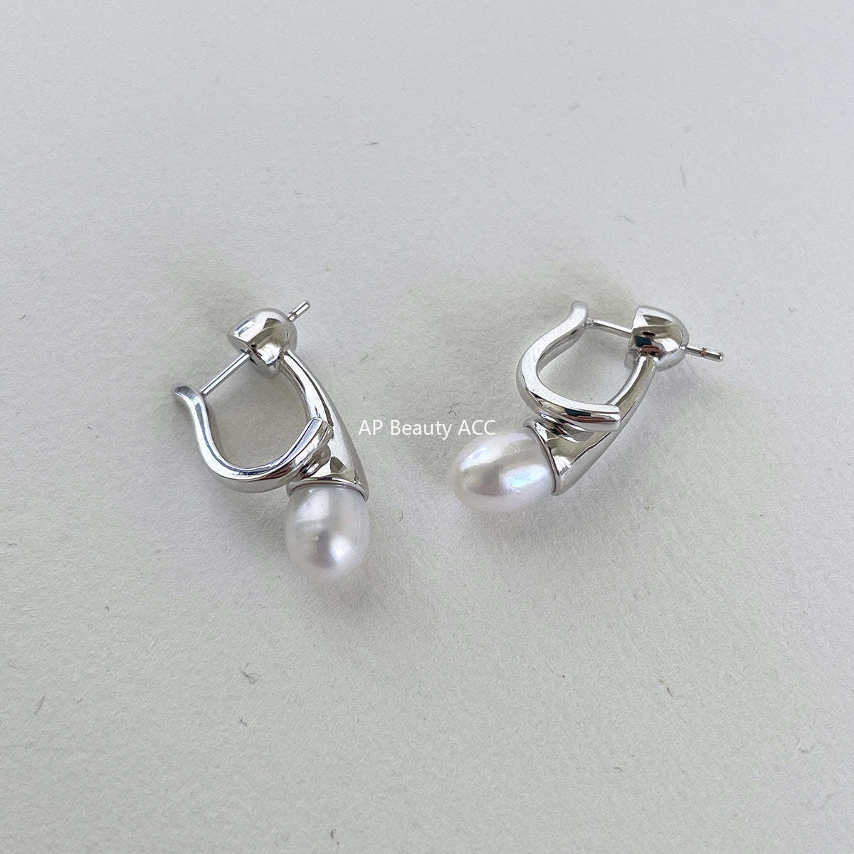 C廠-高級感精緻百搭顯氣質珍珠耳環女網紅同款甜美風銀針耳扣通勤耳飾「EH-4337」25.12-3
