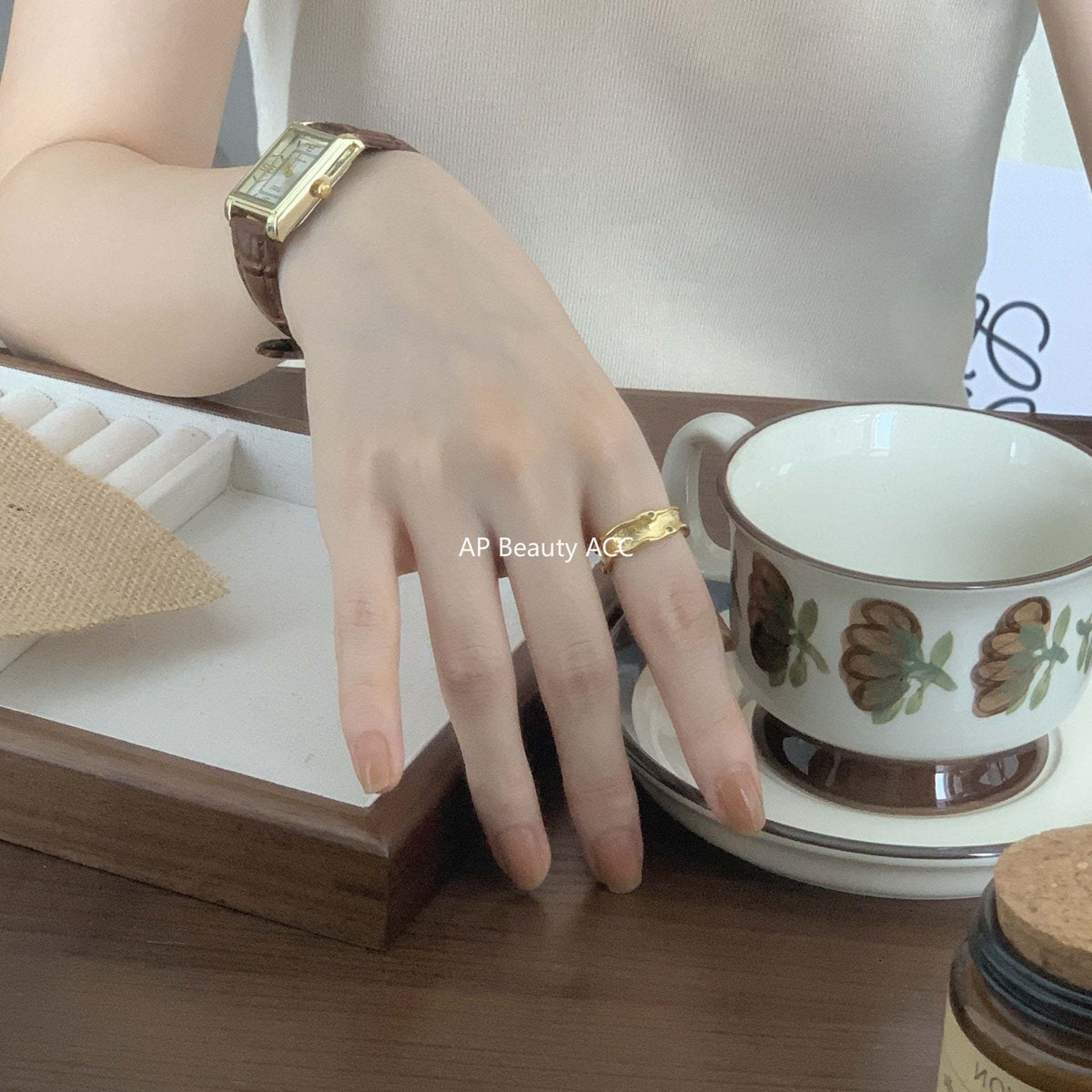 F廠-韓國東大門ins不規則異形S925純銀戒指女銀指環 批發「J1496」25.12-3