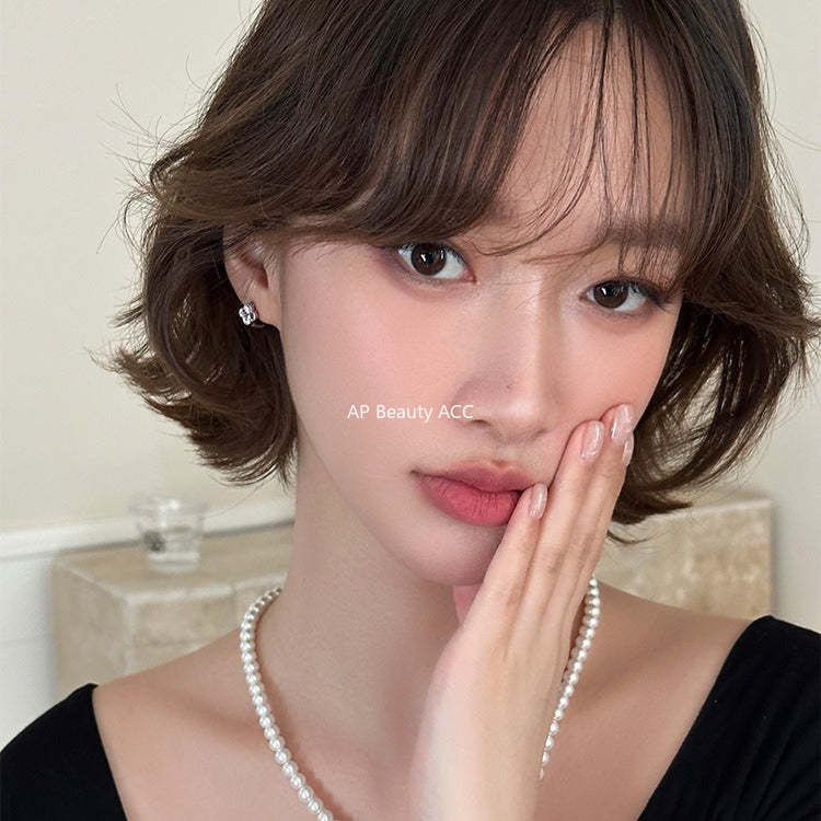 C廠-高級感顯氣質四葉草耳環女精緻百搭時尚耳環輕奢歐美熱銷秋冬耳飾「EH-4316」25.11-4