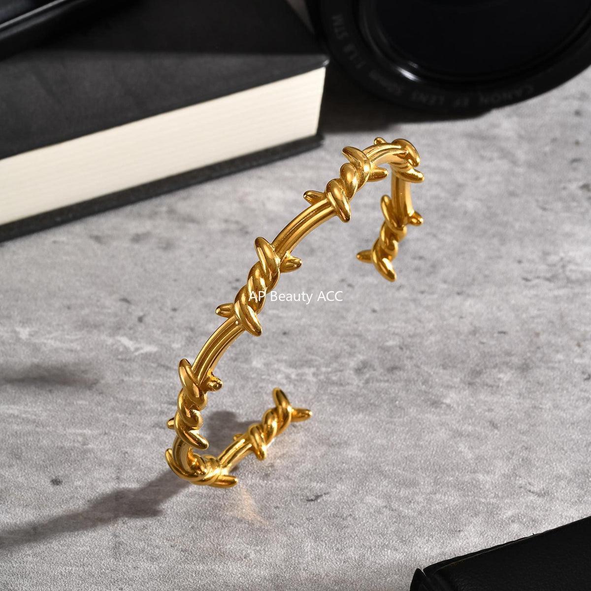 G廠-歐美跨境熱銷 男士不鏽鋼打結C形開口手鐲 時尚百搭飾品批發「B-510」25.11-1