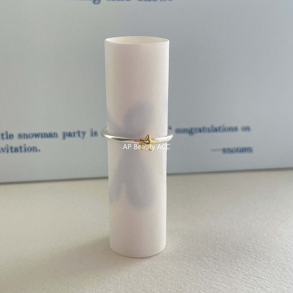 C廠-超仙百搭天使之翼疊戴戒指女簡約精緻高級感星星純銀食指戒新指環「JZ-0717」25.10-5