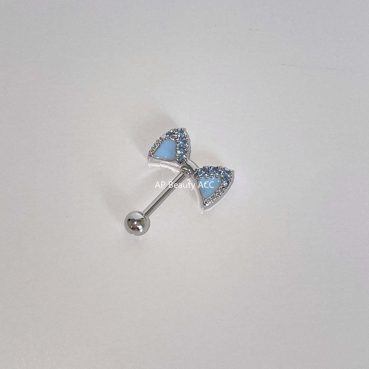 C廠-甜美可愛粉色貓耳耳骨釘女簡約百搭小香風鋯石滴油耳釘秋冬新耳飾「EH-4297」25.12-1