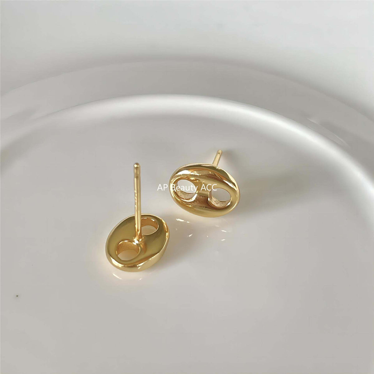 F廠-韓國韓版925純銀簡日耳釘耳釘簡約時尚氣質ins風耳環「C1204」25.12-2