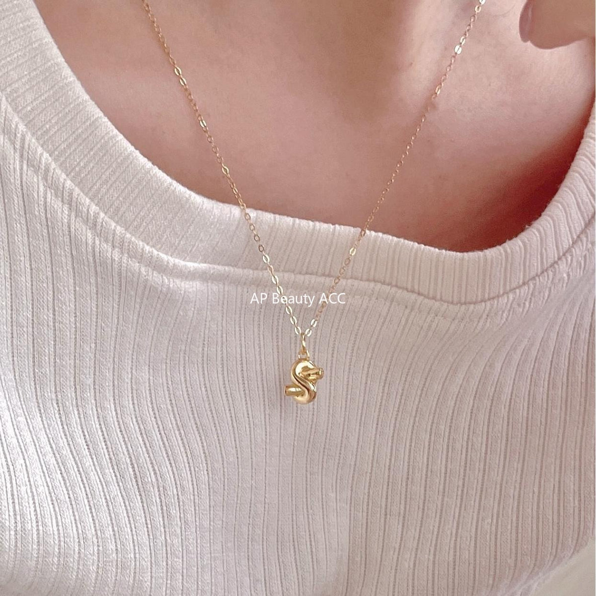 F廠-韓國韓版925純銀打結愛心項鍊簡約氣質ins網紅小紅書項鍊「B1380」25.11-1