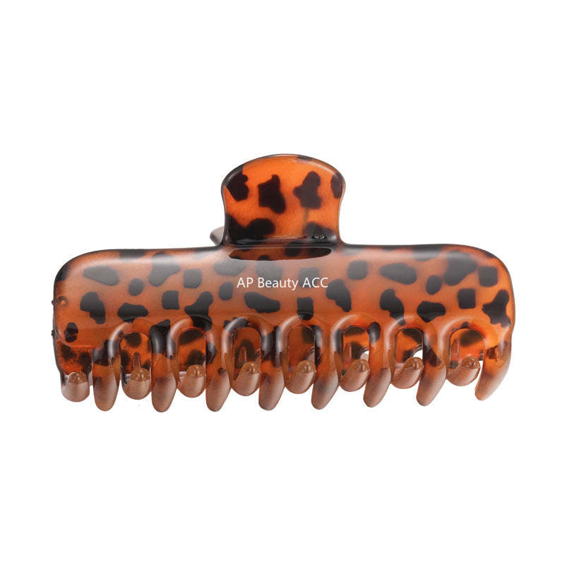 E廠-韓國博主款法式氣質百搭大號鯊魚夾抓夾慵懶髮抓盤髮髮夾髮飾飾品「27620」25.10-5