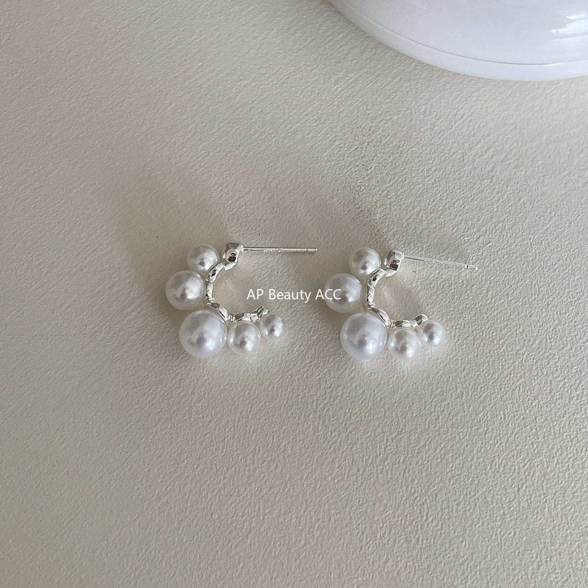 C廠-韓式珍珠耳環女小眾設計高級感氣質時尚ins耳釘大氣輕奢爆款耳飾「EH-4110」25.10-5