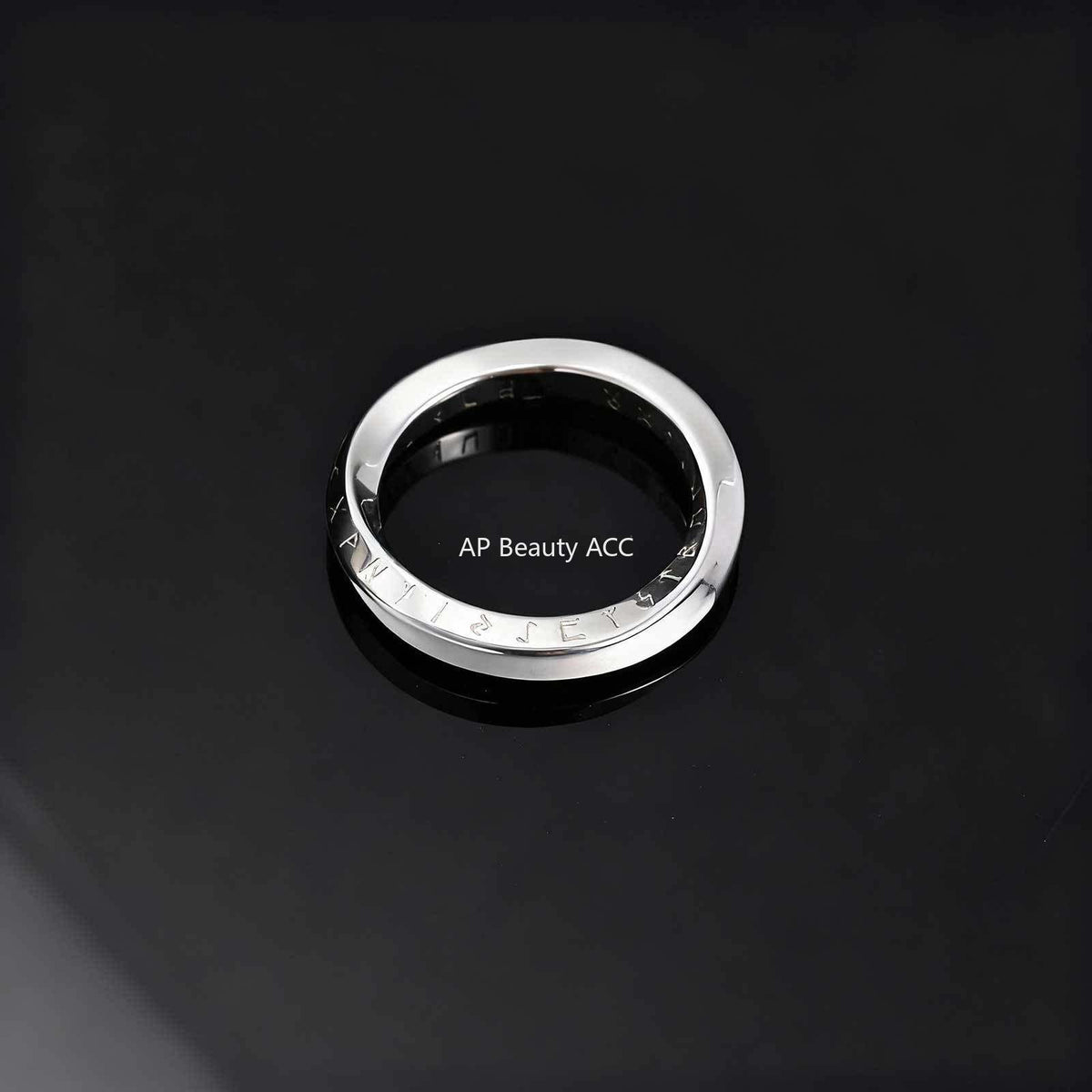 G廠-不鏽鋼日常穿搭維京盧恩符莫比烏斯戒指低調內斂指環「RC-999」25.12-2