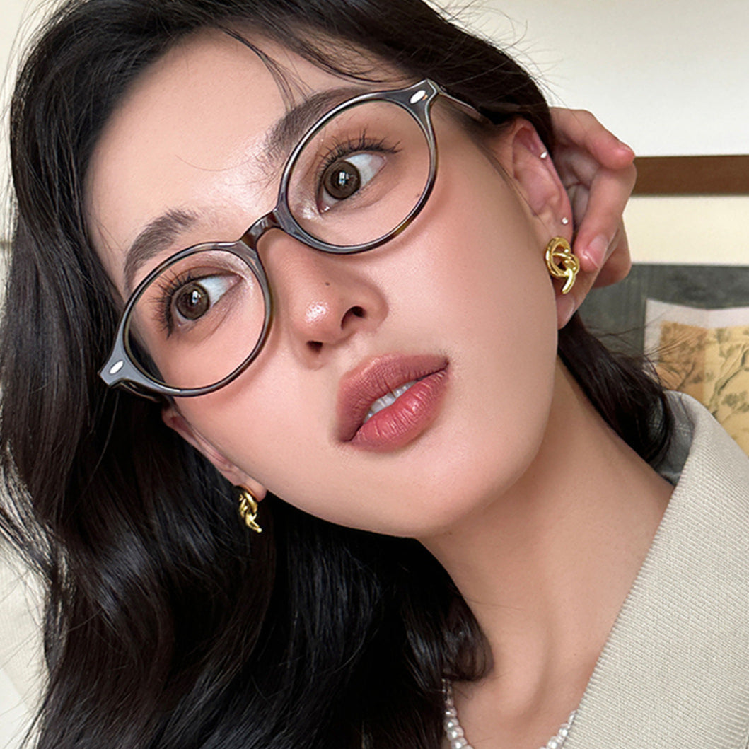 C廠-韓版不規則愛心耳釘女精緻小眾打結銀針耳環時尚個性ins風耳飾「EH-3782」25.07-3