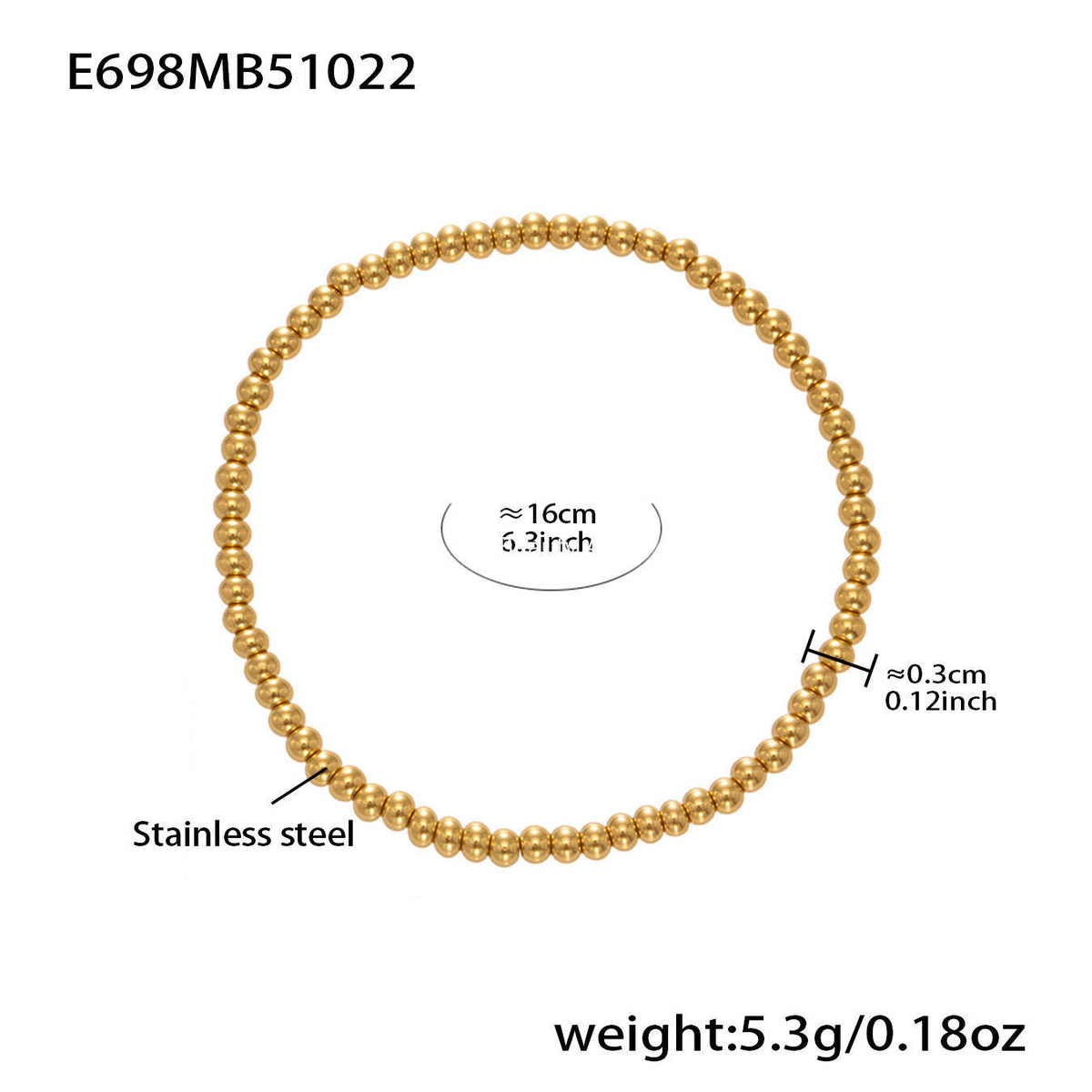 B廠-不鏽鋼滿鑽愛心DIY多配件吊墜壓紋鋼珠手鍊鍍18k真金不掉色「E696-E697-E698」25.10-5
